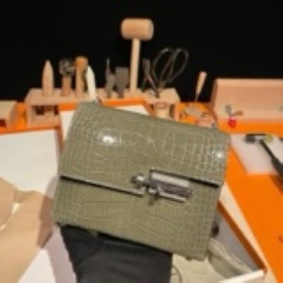 wholesale quality hermes verrou 17 shiny allligator gris tourterelle phw